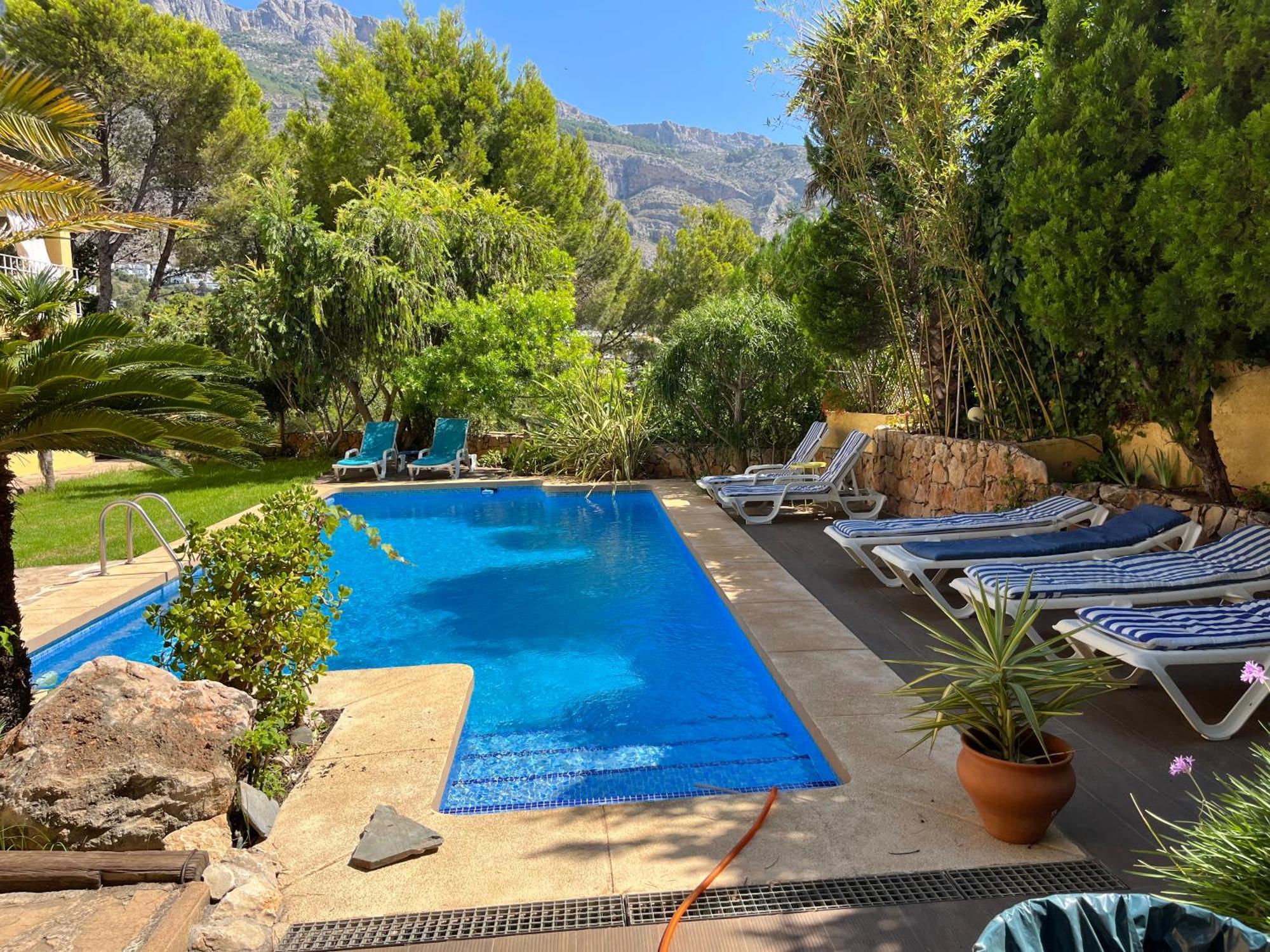 Groundfloor Of Villa,Altea La Vella, Private Pool,Quiet & Residential Экстерьер фото